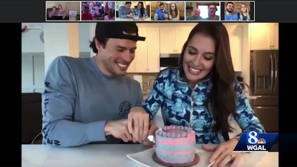 cake gender reveal