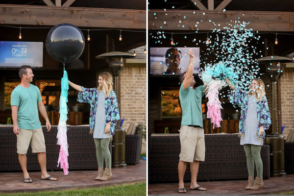 Pop the Balloon Gender Reveal 