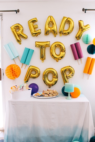 Summer theme store baby shower ideas