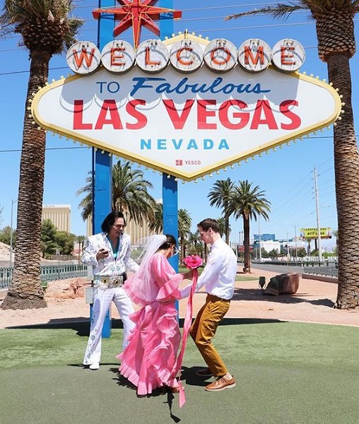 Vegas wedding