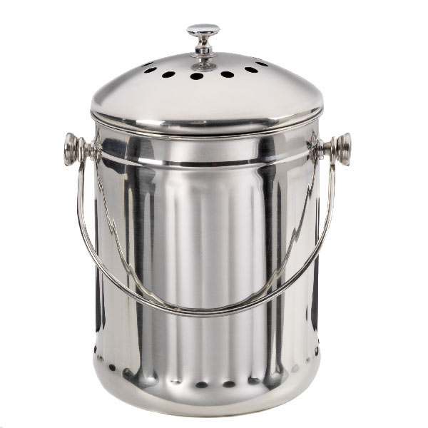 Sustainable Wedding Registry Gifts for the Eco-Conscious Couple | Stainless Steel Compost Pail