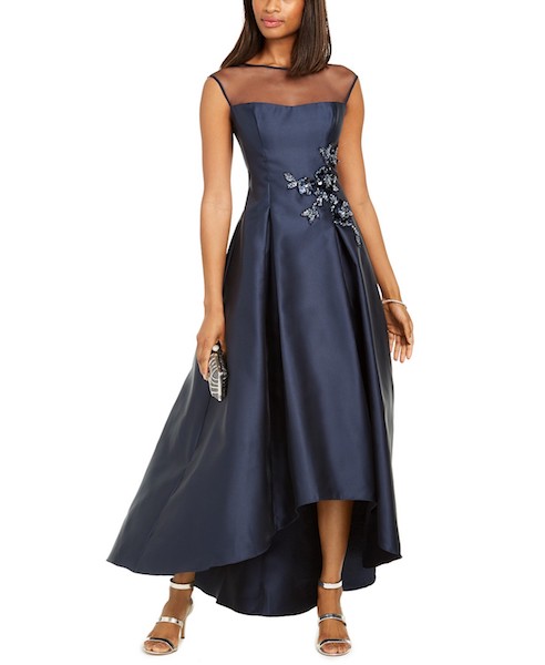 high low hem Mother of the Bride or Groom dress RegistryFinder