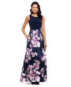 Mother of the Bride floral gown