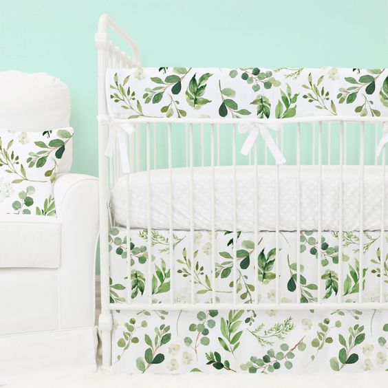 bedding set from Caden Lane for either a baby boy or girl’s space