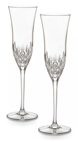 15 Unique Wedding Gifts for Older Couples | Waterford Champagne Flutes