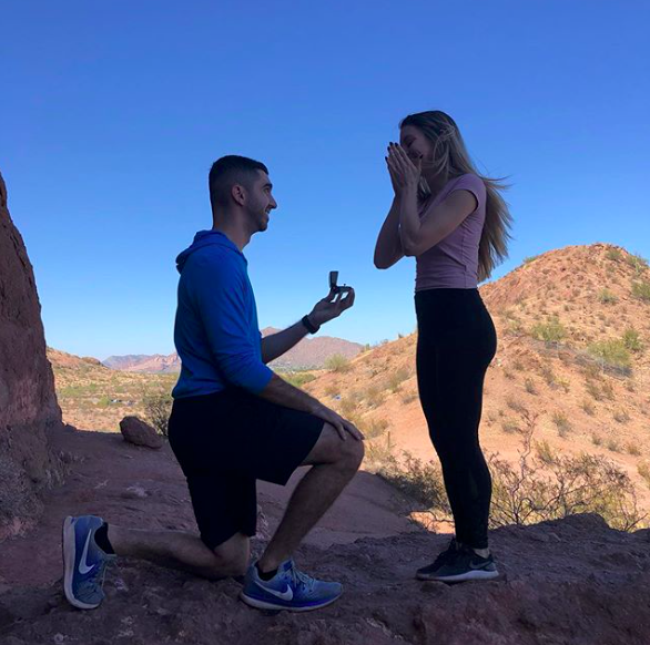 Back to Nature Wedding Proposal 