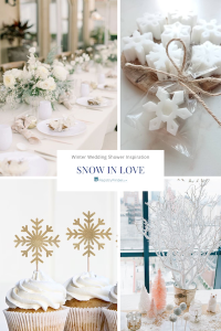 Snow in Love bridal shower theme