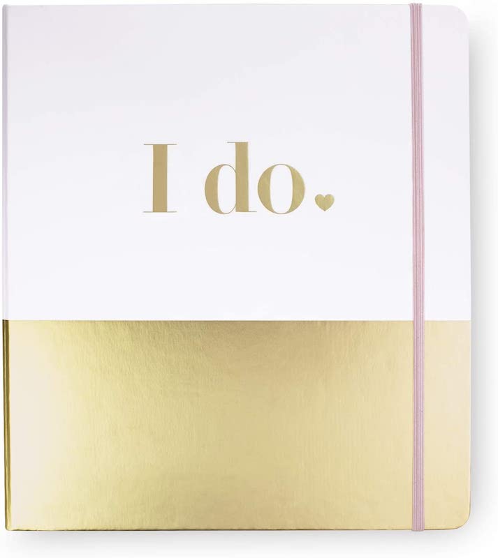 Kate Spade New York Blush Pink Bridal Wedding Planner Organizer Ring Binder, Miss to Mrs.