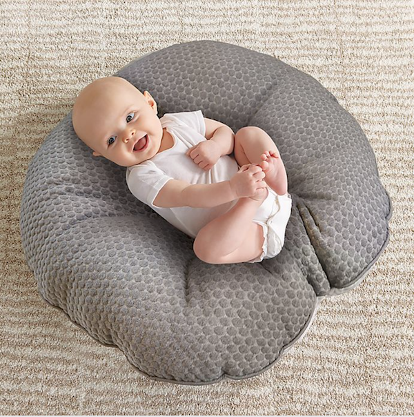 boppy newborn elephant lounger in grey