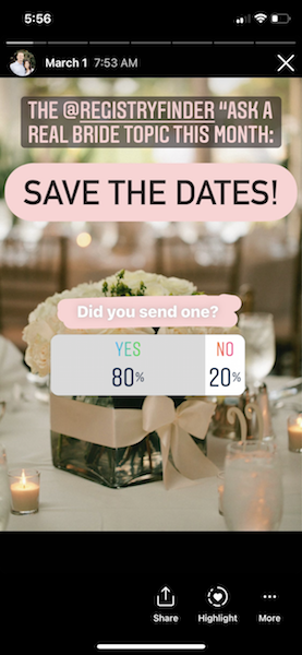 did you send a save the date