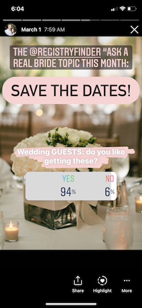 do guests like save the dates