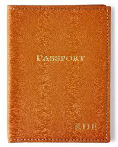 Bride & Groom Gift Exchange | Personalized Passport Holder