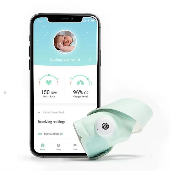 Top Tech Baby Registry | Owlet Smart Sock