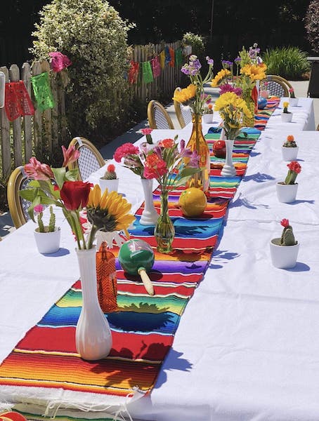 Mexican theme shower