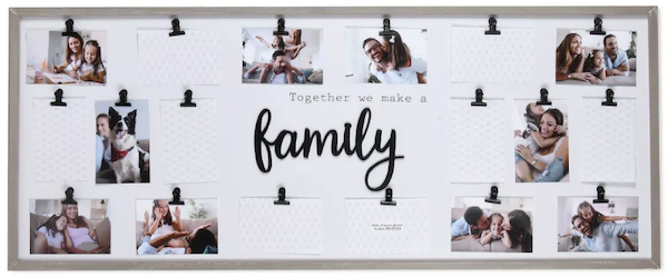 family memory board