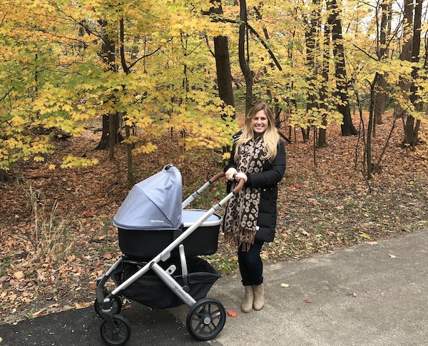 Fall Day with the stroller