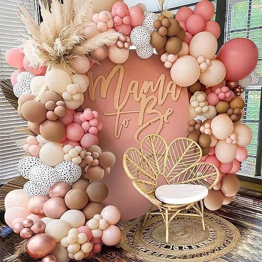 Balloon Display for Baby Shower