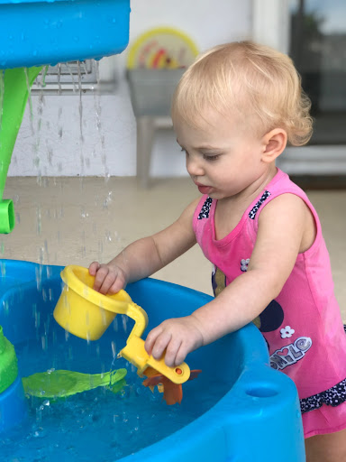 Rain Showers Splash Pond Water Table