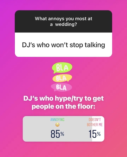 DJs who won't stop talking 