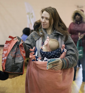 Serve at a Local Food Bank or Church