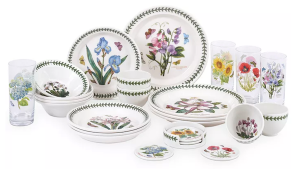 Vintage-Inspired Wedding Registry Items | Botanic Garden 25-Piece Dinnerware Set
