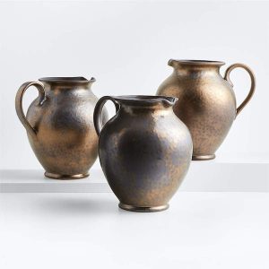 silver pitcher
