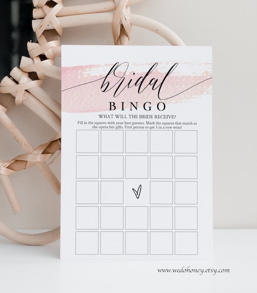 How to Throw a Bridal Shower on a Budget | Print your games