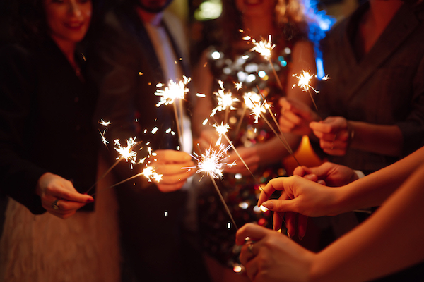 sparkler wedding exit 