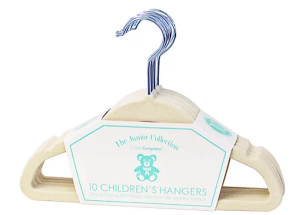 Organized Nursery | Slim hangers