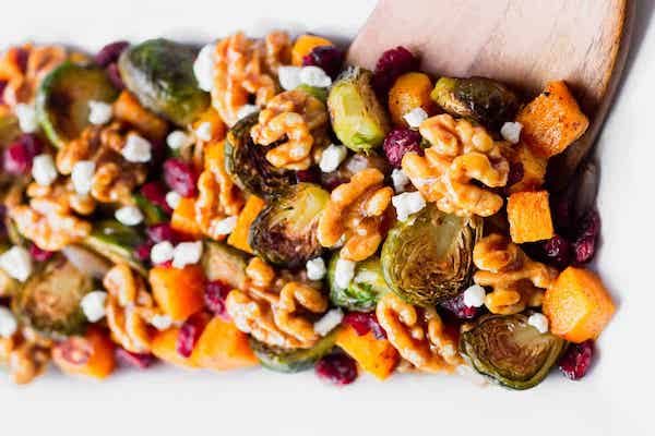 One Pan- Roasted Fall Vegetables