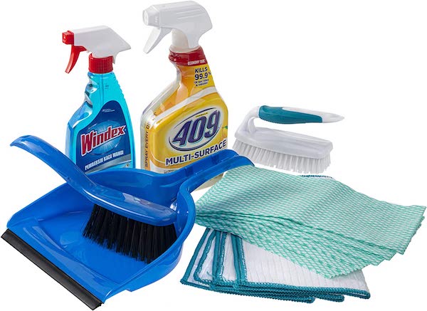 The Ultimate College & Dorm Registry Guide | Cleaning Kit