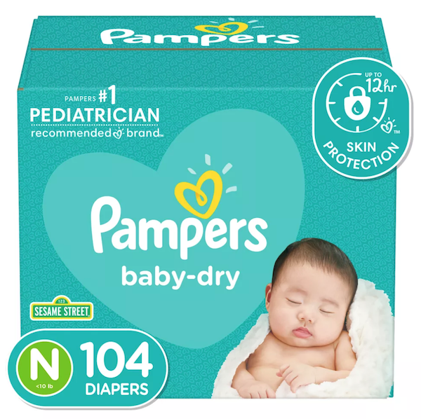 Pampers Baby Dry Newborn Diapers