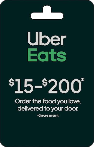 uber eats gift card