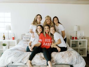 Bride & Bridesmaids Getting Ready Photo at Venue