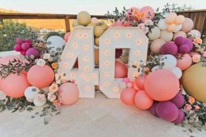 40 balloons