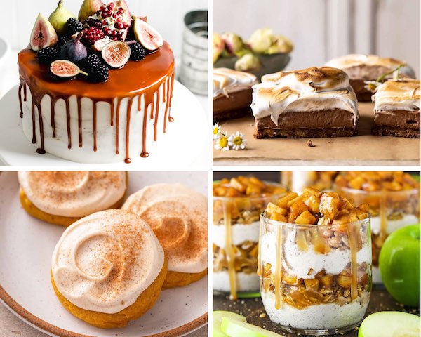 fall bridal shower desserts