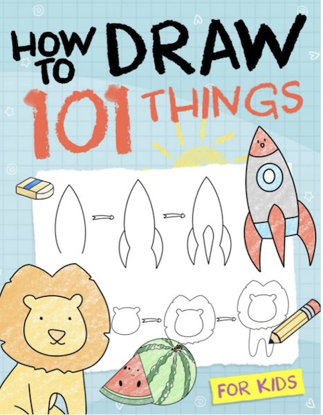 How to Draw 101 Things Book