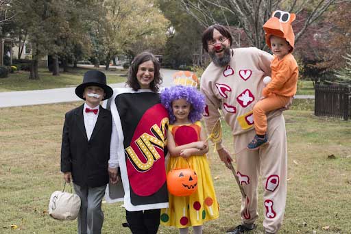 board games Family Halloween Costume