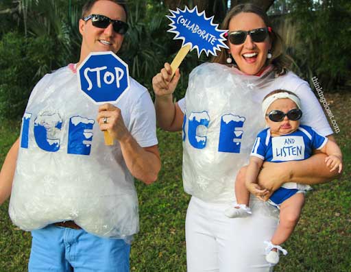 ice ice baby Family Halloween Costume