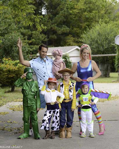 Toy Story Family Halloween Costumes