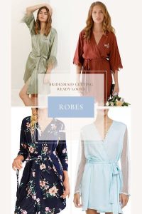 Robes for bridesmaids