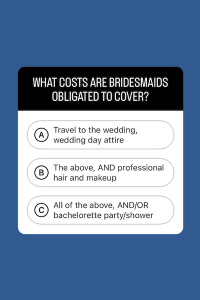 Bridesmaid Obligations Quiz