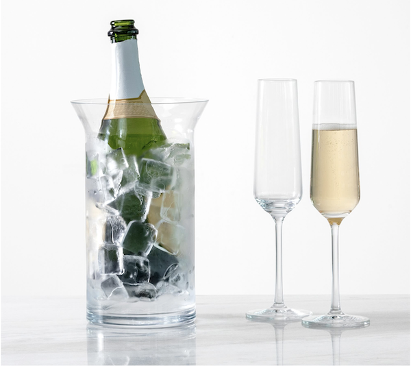 This is your sign to add champagne flutes to your registry!