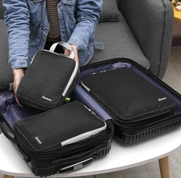 Travel Accessories Your Wedding Registry Needs | Compression packing cubes