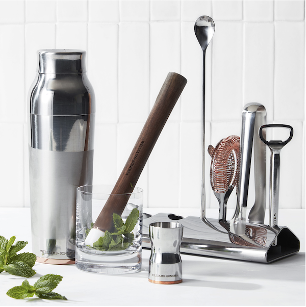 Wedding Registry Splurges (That Are Worth the Add!) | Bar Tool set with stand and cocktail shaker