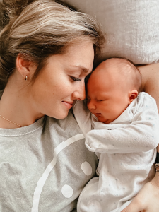 newborn snuggles