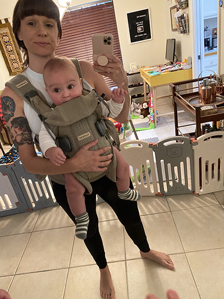 Suzanne rotman baby carrier