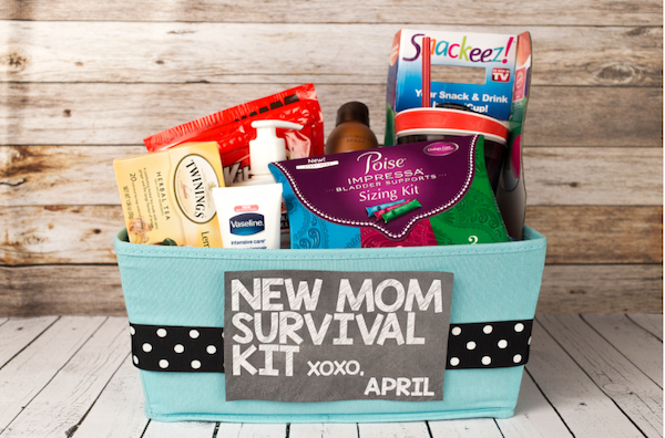 new mom survival kit