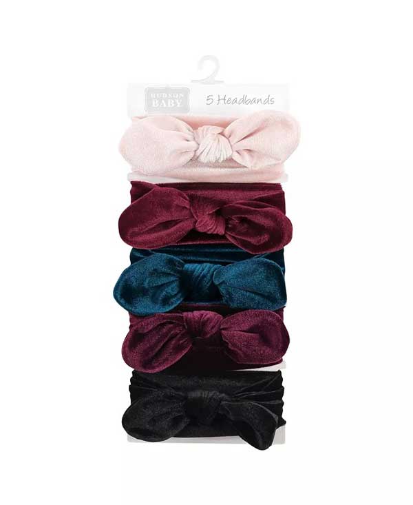 Baby Girls Cotton and Synthetic Headbands