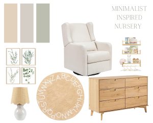 Minimalist nursery